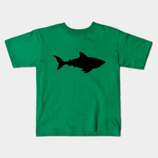 Shark Silhouette Kids T-Shirt